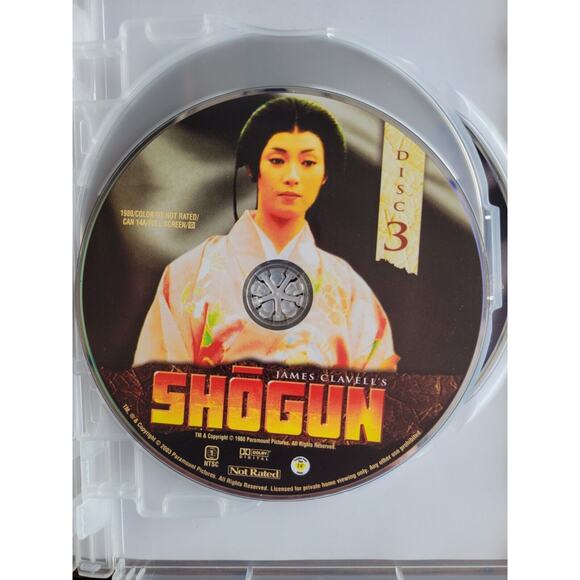 James Clavell's Shogun: The Original 1980 5-Part Miniseries 5-Disc DVD Set - Picture 5 of 8